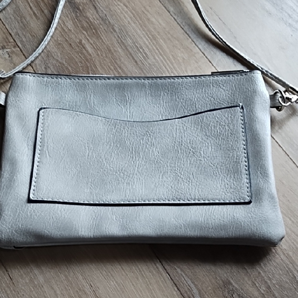 Elegant Cream Crossbody Bag - Picture 3 of 4